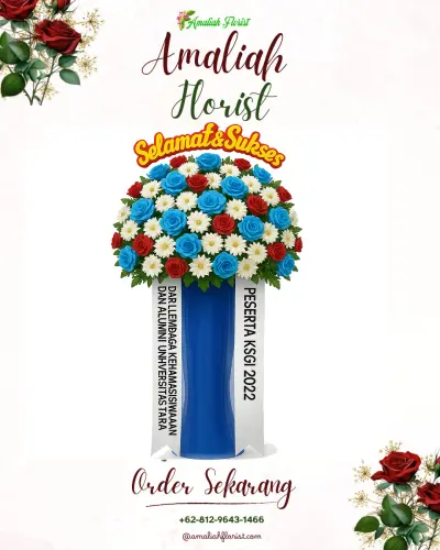 Standing Flower di Pesawahan